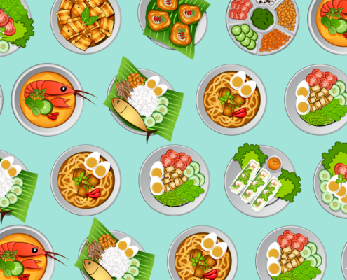 Asian Cuisine & Foods